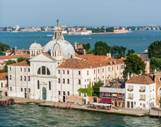 Sea coast water architecture sky town